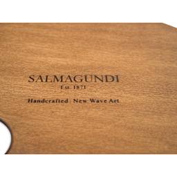 New Wave Salmagundi Palette, close-up of the brand imprint