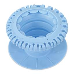 Paint Puck CollapsiBowl Portable Brush Cleaner - Blue, extended