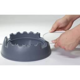 GoEasel Palette - 7-1/8" x 7-1/8" x 1", with painting station (not included)