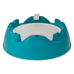 GoEasel Painting Station - Teal, with palette and canvas clip (not included)