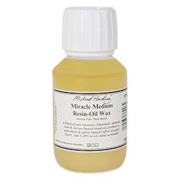 Michael Harding Resin-Oil Wax Miracle Medium - 100 ml - back