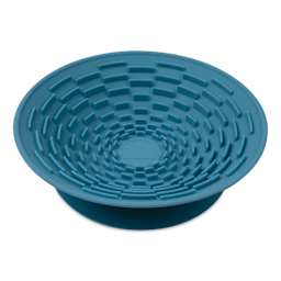 Silver Essentials Brush Cleaning Silicone Bowl - Blue

