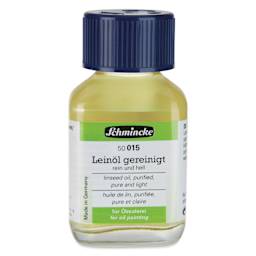 Schmincke Refined Linseed Oil - 60 ml, bottle