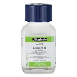 Schmincke Diluent N Odorless Thinner - 60 ml, bottle