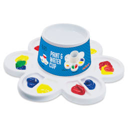 Storex Paint Palette and Water Cup Tray