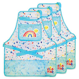 Kind Mind Adaptive Art Smocks - Pkg of 3, with adjustable straps