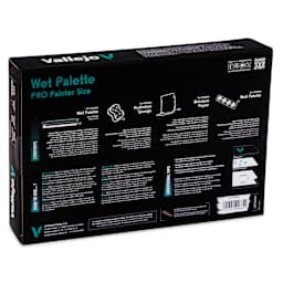 Vallejo Wet Palette, back of package