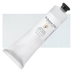 Shiva Signature Artist Oil Color - Titanium-Zinc White, 150 ml Tube and swatch