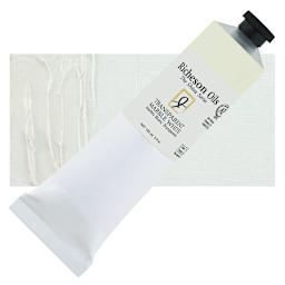 Shiva Signature Artist Oil Color - Transparent Marble White, 150 ml Tube and swatch