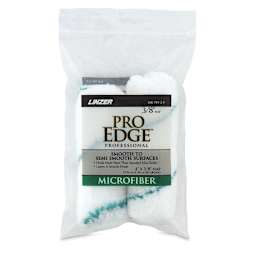 Linzer ProEdge Microfiber Mini Paint Roller and Refill - Refills, Pkg of 2, Front of package