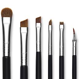 Sigma Beauty Brushes - Closeup of tips of 6 assorted Beauty Brushes