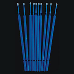 Testors Micro Sponge Brushes - Ten Sponge Brushes shown upright
