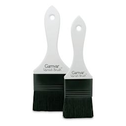 Gamblin Gamvar Synthetic Varnish Brushes Side By Side