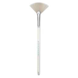 Royal & Langnickel Aqualon Soft Synthetic Fan Brush - Size 8, Short Handle full length