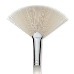 Royal & Langnickel Aqualon Soft Synthetic Fan Brush - Size 12, Short Handle