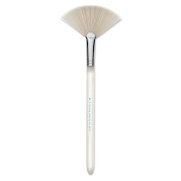 Royal & Langnickel Aqualon Soft Synthetic Fan Brush - Size 12, Short Handle full length