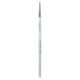 Mayco Reflections Golden Taklon Brush - Detail Liner, Short Handle, Size 0