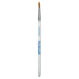 Mayco Reflections Golden Taklon Brush - Round, Short Handle, Size 6