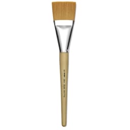 Silver Brush Silver Jumbo Golden Synthetic Brush - Flat, Mid-Handle, Size 50