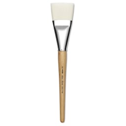 Silver Brush Silver Jumbo Stiff White Synthetic Brush - Flat, Mid-Handle, Size 50