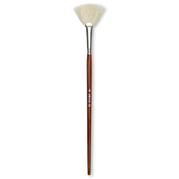 Amaco Fitch Glaze Fan Brush - Short Handle, Size 4