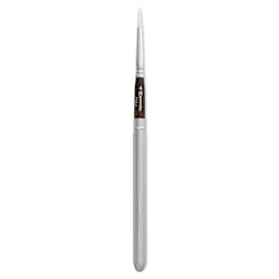 Escoda Perla Toray White Synthetic Travel Brush - Series 1438 Round, Size 4, Short Handle