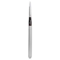Escoda Perla Toray White Synthetic Travel Brush - Series 1438 Round, Size 10, Short Handle
