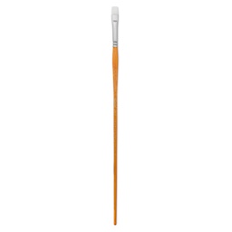 Utrecht Series 300 White Taklon Brush - Bright, Size 4, Long Handle