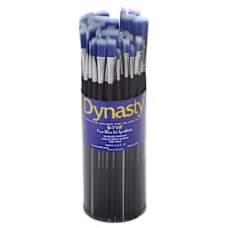 Dynasty Blue Ice Brush - Front of Canister of 50 Flats