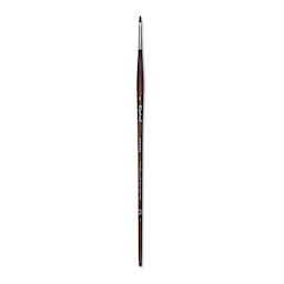 Raphaël Textura Brush - Flat, Size 0, Long Handle