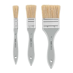 Liquitex Basics Large Scale Natural Brushes - Set of 3 (set contents)