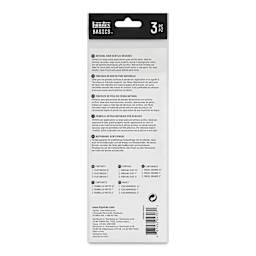 Liquitex Basics Large Scale Natural Brushes - Set of 3 (back)