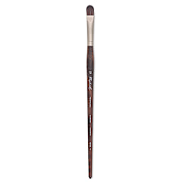 Raphaël Textura Brush - D-Brush, Size 12, Long Handle full length