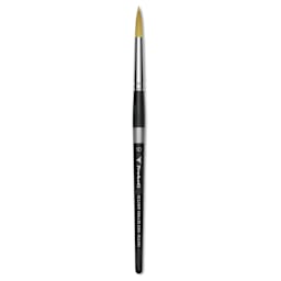 Trekell Synthetic Gold Taklon Brush - Round, Short Handle, Size 10