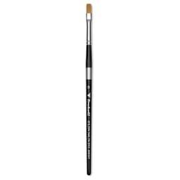 Trekell Synthetic Gold Taklon Brush - Bright, Short Handle, Size 6
