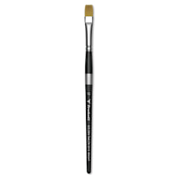 Trekell Synthetic Gold Taklon Brush - Bright, Short Handle, Size 10