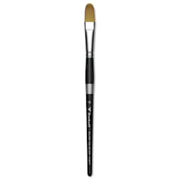 Trekell Synthetic Gold Taklon Brush - Filbert, Short Handle, Size 16