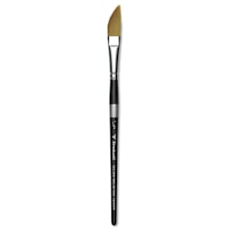 Trekell Synthetic Gold Taklon Brush - Dagger, Short Handle, Size 1/2"