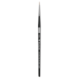 Trekell Synthetic Gold Taklon Brush - Liner, Short Handle, Size 10/0