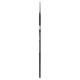 Trekell Synthetic Gold Taklon Brush - Round, Long Handle, Size 6