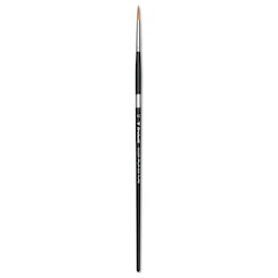 Trekell Synthetic Gold Taklon Brush - Round, Long Handle, Size 12