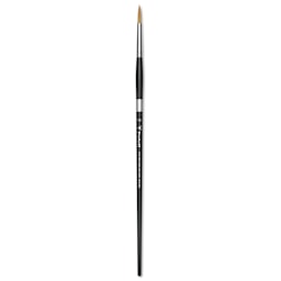 Trekell Synthetic Gold Taklon Brush - Round, Long Handle, Size 16