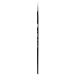 Trekell Synthetic Gold Taklon Brush - Liner, Long Handle, Size 1
