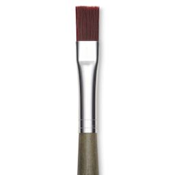 Da Vinci Forte Synthetic Brush - Bright, Short Handle, Size 10