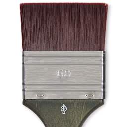 Da Vinci Forte Synthetic Brush - Mottler, Short Handle, Size 60, close-up