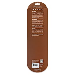 Silver Brush Black Pearl Synthetic Brushes - Series BP-6405, Detail Round, Set of 5, back of the packaging