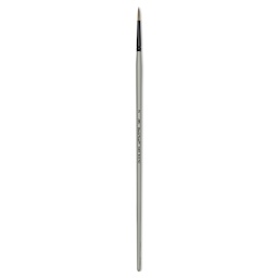 Silver Brush Black Pearl Synthetic Brush - Series 6400, Round, Size 2, Long Handle