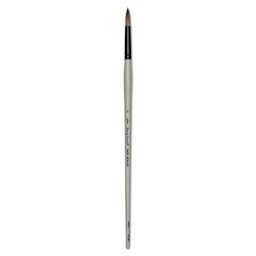 Silver Brush Black Pearl Synthetic Brush - Series 6400, Round, Size 6, Long Handle