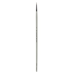 Silver Brush Black Pearl Synthetic Brush - Series 6400, Round, Size 2/0, Long Handle
