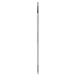 Silver Brush Black Pearl Synthetic Brush - Series 6401, Flat, Size 0, Long Handle